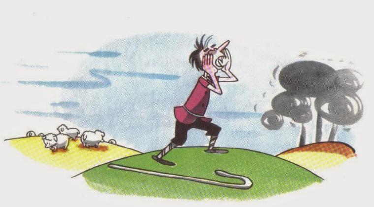 EL CUENTO DEL PASTOR MENTIROSO, por Juan Saborido Gago exVEIASA-ITV-METROLOGIA