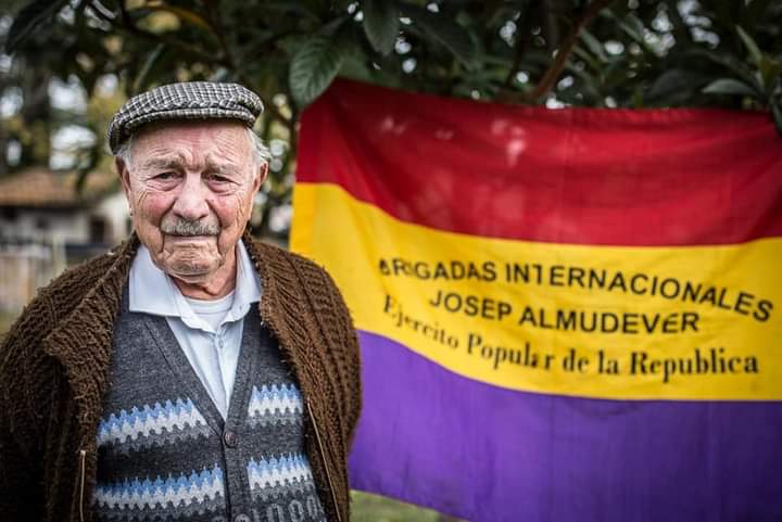 Ha muerto a la edad de 101 años Josep Almudéver, el último brigadista