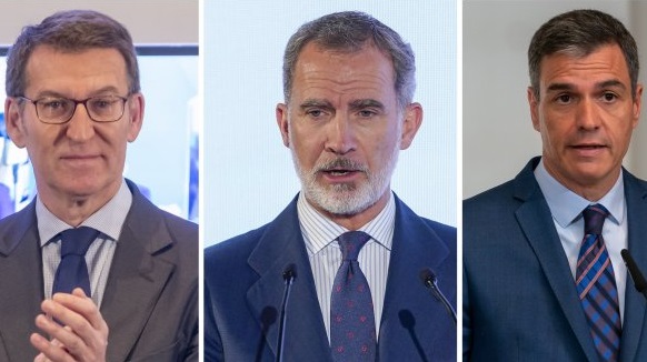 El rey Felipe VI enfrenta una difícil decisión: Feijóo o Sánchez. Descubre quién será el candidato a la investidura