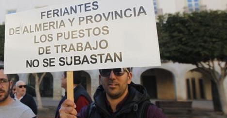 “Los Feriantes quieren trabajar, están por el dialogo, la negociación y el acuerdo justo y la subasta no lo es” dice Ricardo Peinado Letrado Asesor del Sector en Almería