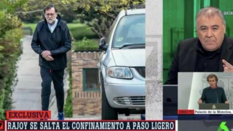  Rajoy denunciado por la policía por saltarse el confinamiento