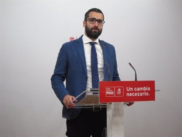 Lucas: “El PP de Murcia vuelve a las andadas, intentando coaccionarnos, al querellarse contra el PSRM por luchar por la transparencia y la limpieza en el Ayuntamiento de Murcia y en la Comunidad”