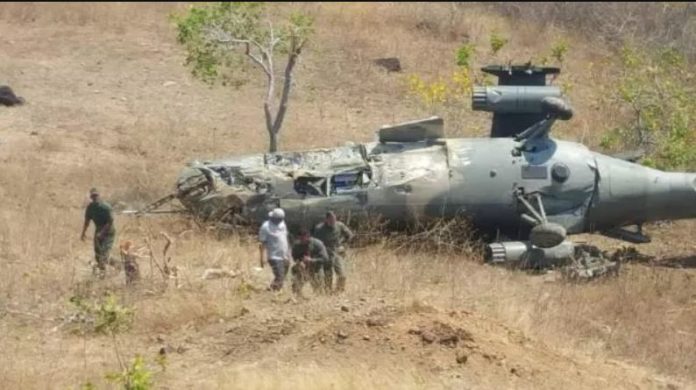 Cae a tierra un helicóptero del ejército venezolano con siete tripulantes
 