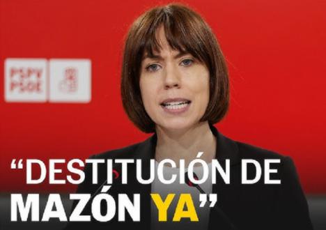 Mazón es acusado de cobarde y mentiroso por Diana Morant