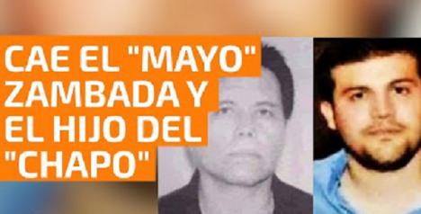 El Mayo Zambada y el hijo de El Chapo caen en Texas