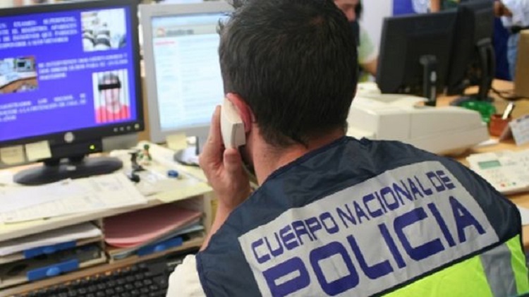 La Policía Nacional detiene a 57 personas que extorsionaban, presuntamente a usuarios de páginas webs de servicios sexuales