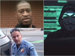 El grupo de 'hackers' Anonymous le declara la guerra al Departamento de Policía de Minneapolis por la muerte del afroamericano George Floyd