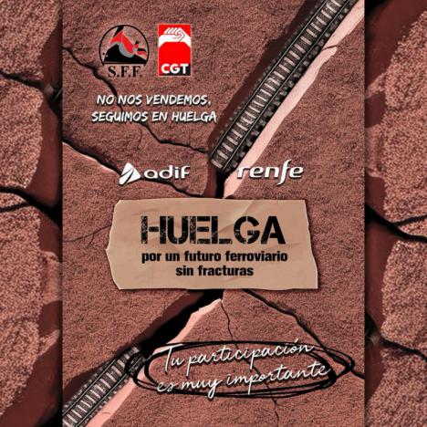 Traición en las vías. La huelga de CGT se intensifica: Málaga se convierte en el epicentro de la protesta ferroviaria