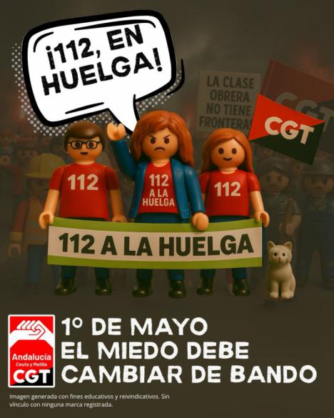 Ilunion Emergencias viola el derecho de huelga en el 112 Andalucía