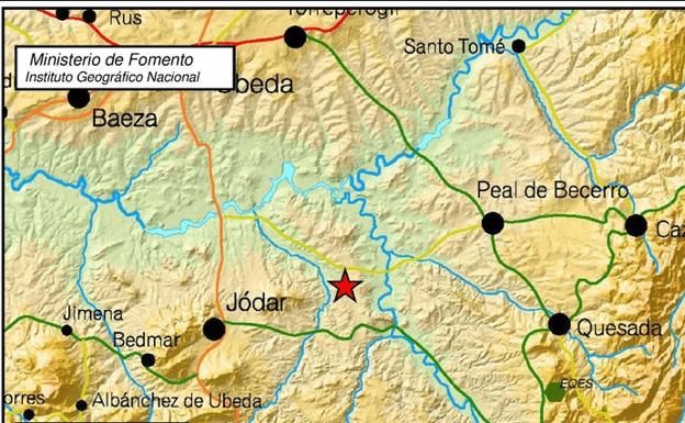 Terremoto en la provincia de Jaén
 