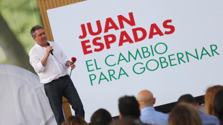 Juan Espadas: 'El PSOE ha vuelto, está preparado para volver a gobernar y vamos a trabajar para conseguirlo'