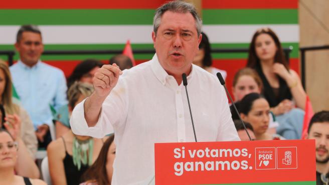 Juan Espadas insta a la ciudadanía a elegir el 23J entre un país “con cultura” junto al PSOE o “con censura” de la mano del PP