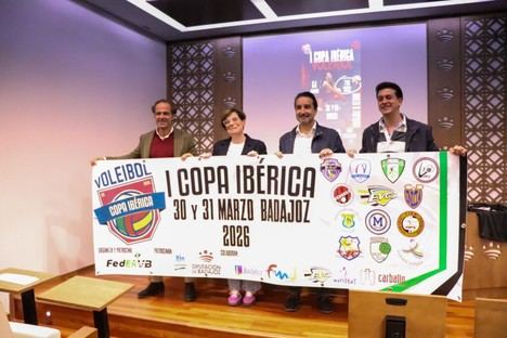 Extremadura apoya la I Copa Ibérica de Voleibol con más de 500 jóvenes atletas