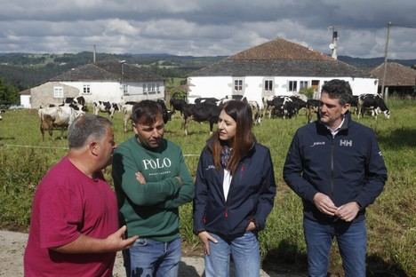 María José Gómez destaca el rescate de vacas en Taboada tras caer por un barranco
