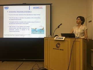 SAES muestra en Japón su tecnología basada en medición de firmas de buques