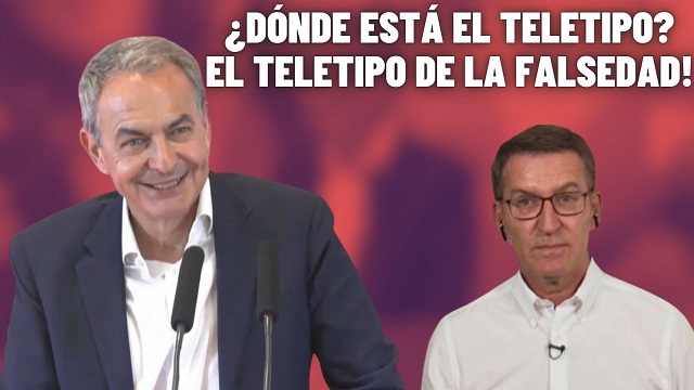Zapatero avisa a Feijóo: 'Es un bumerán total, cuando se va con la mentira, se pierde'