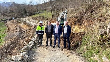 Avanza la mejora de acceso a San Sebasti&Atilde;&iexcl;n de Garabandal y ampliaci&Atilde;&sup3;n del vial a Los Pinos