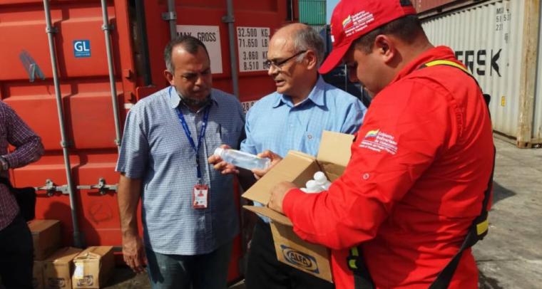 Ayer llegaron a Venezuela 933 toneladas de medicamentos procedentes de Rusia, China y Cuba 