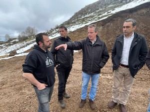 Medio Rural destina 218.000 euros a mejorar acceso a pastos en la Sierra del Aramo