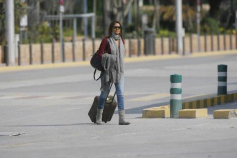 La policía detuvo el pasado martes en el aeropuerto madrileño a María José Suárez