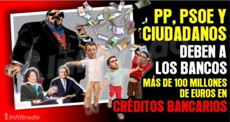 Los bancos no se fían y por vez primera se niegan a adelantar dinero a PSOE y PP 