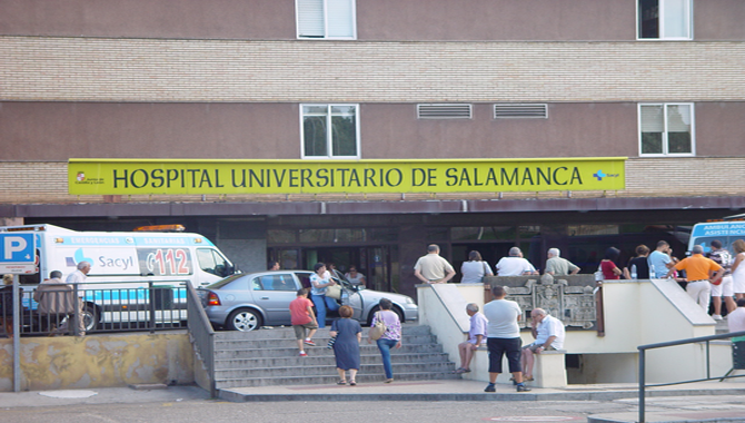 Un herido por arma blanca en Salamanca