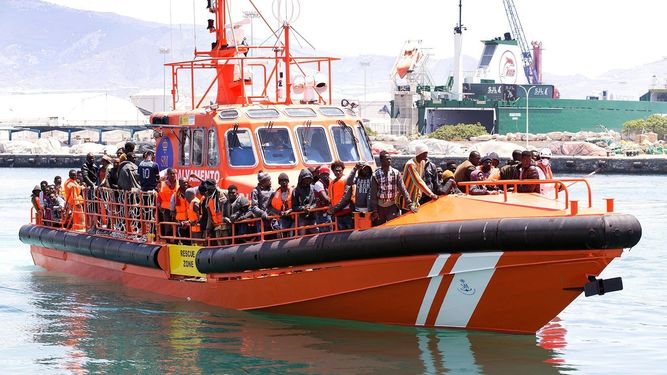 281 inmigrantes rescatados en las últimas horas en el Estrecho