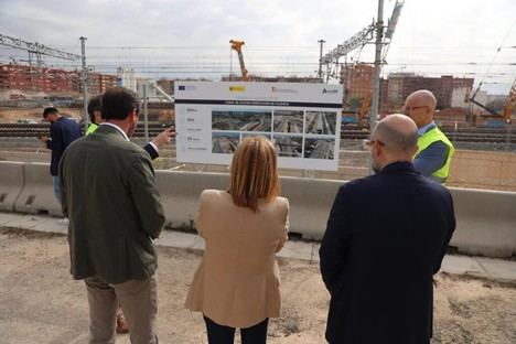 Las obras del acceso ferroviario a València avanzan con el 75% de la inversión asegurada