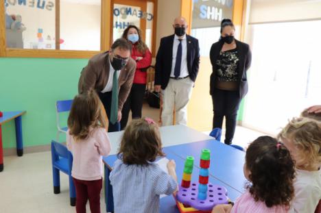 El Ayuntamiento de Lorca habilita una nueva aula en el Punto de Atención a la Infancia de La Paca que permitirá atender hasta a 20 niños y niñas más de la pedanía