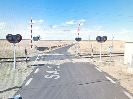 Tragedia en Salamanca: Un anciano pierde la vida al chocar con su tractor contra una locomotora