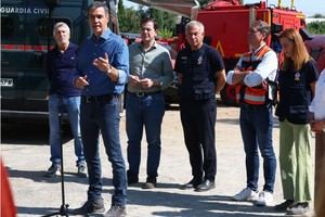 Sánchez propone declarar zonas afectadas por incendios como emergencias de protección civil