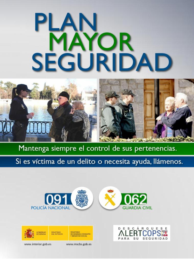 El Ayuntamiento de Lorca se adhiere al Plan Mayor de Seguridad con el objetivo de insistir en la formación para la protección de nuestros mayores