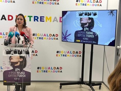 Campa&Atilde;&plusmn;a 'Por todas, entre todos' de Extremadura promueve la igualdad en el 8M