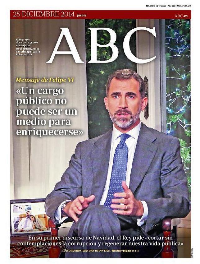 CAMPAÑA DE IMAGEN DEL MONÁRQUICO ABC: El Rey consigue 50.000 pruebas de coronavirus, que llegarán este miércoles a España
