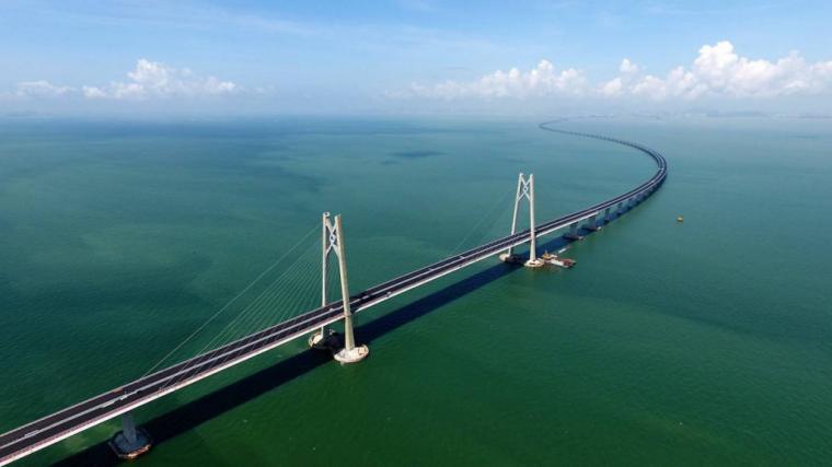 El puente más largo del mundo está en China