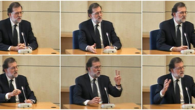 Se multiplican los problemas para Rajoy que fue llevado al juicio de la caja b en calidad de testigo, aunque ahora podría ir como investigado