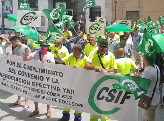CSIF denuncia a delegados de CCOO en Urbaser Roquetas por supuesta falsedad documental