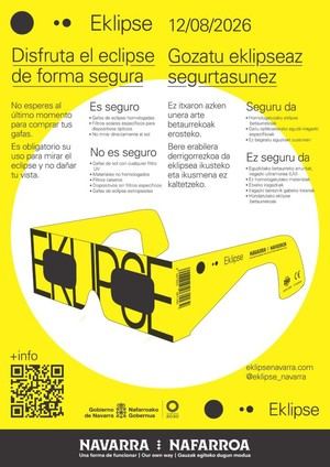 Salud advierte sobre la importancia de usar gafas homologadas para observar el eclipse solar