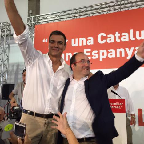 Sánchez e Iceta pactan iniciar el camino de reforma constitucional frente 1-0