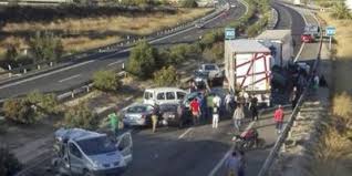 Cinco personas han fallecido en un accidente múltiple en Sangonera la Seca ( Murcia)