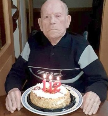 Ha fallecido en León con 112 años, Saturnino de la Fuente, el hombre más viejo del mundo