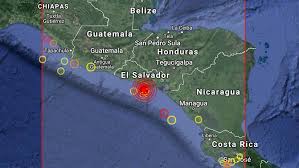  Seísmo de magnitud 6,8 en El Salvador con la posibilidad de Tsunami

 
