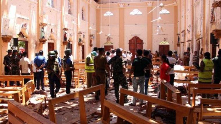 Cerca de 300 personas muertas después de que varias bombas hayan explotado en iglesias y hoteles turísticos de Sri Lanka 