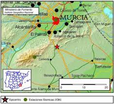 Terremoto de 2,7 grados en Murcia
 