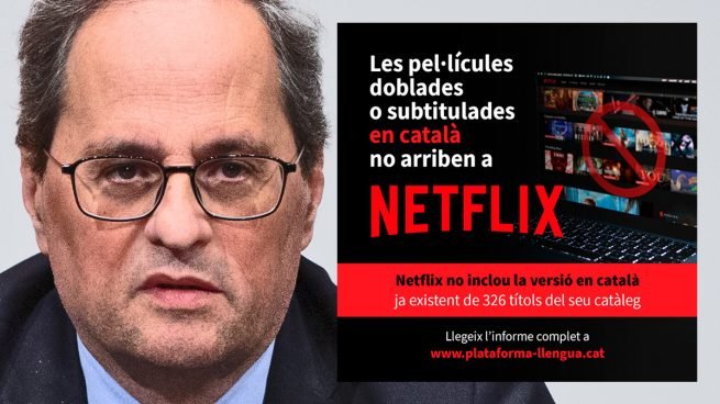El Govern subvencionará a Netflix con la condición de que aumente los contenidos en catalán