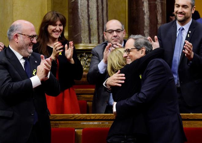 El sectario Quim Torra al servicio de Puigdemont, nuevo president gracias a la CUP