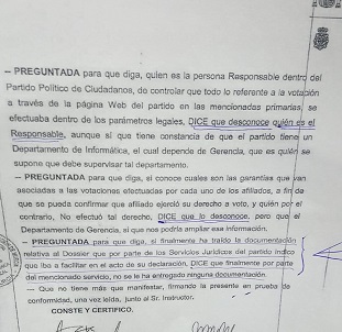 Tras el 'Pucherazo' de Isabel Franco en las primarias, llegaron las mentiras en sede policial, de Valle Miguélez