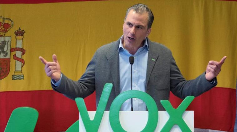 Vox comunica que Javier Ortega Smith da positivo en coronavirus