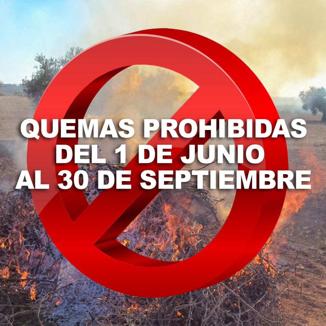 El ayuntamiento de Águilas prohibe las quemas agrícolas