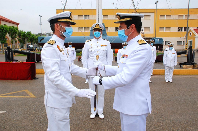 Entrega de mando del Comandante de la Flotilla de Submarinos